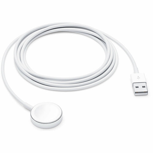 Wholesale Magnetic Chargers to USB for Watch Series 5/4/3/2/1, black and white magnetic charging cables with durable design for easy connection.