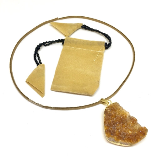 Orange Citrine Cluster Pendant with vibrant orange citrine gemstones on a silver chain, perfect for elegant jewelry.