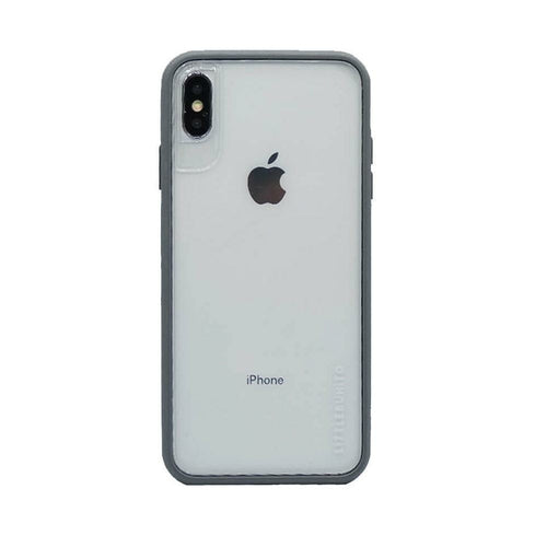 Strong Phone Case Series for iPhone XR in black silicone with reinforced edges for durability and enhanced protection.