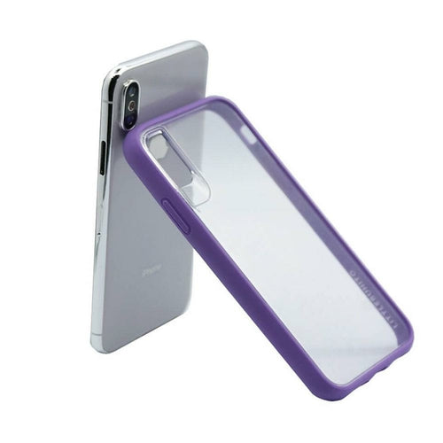 Strong Phone Case Series for iPhone XR in black silicone with reinforced edges for durable protection.